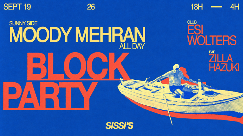 Originele poster Sissi’s Blockparty