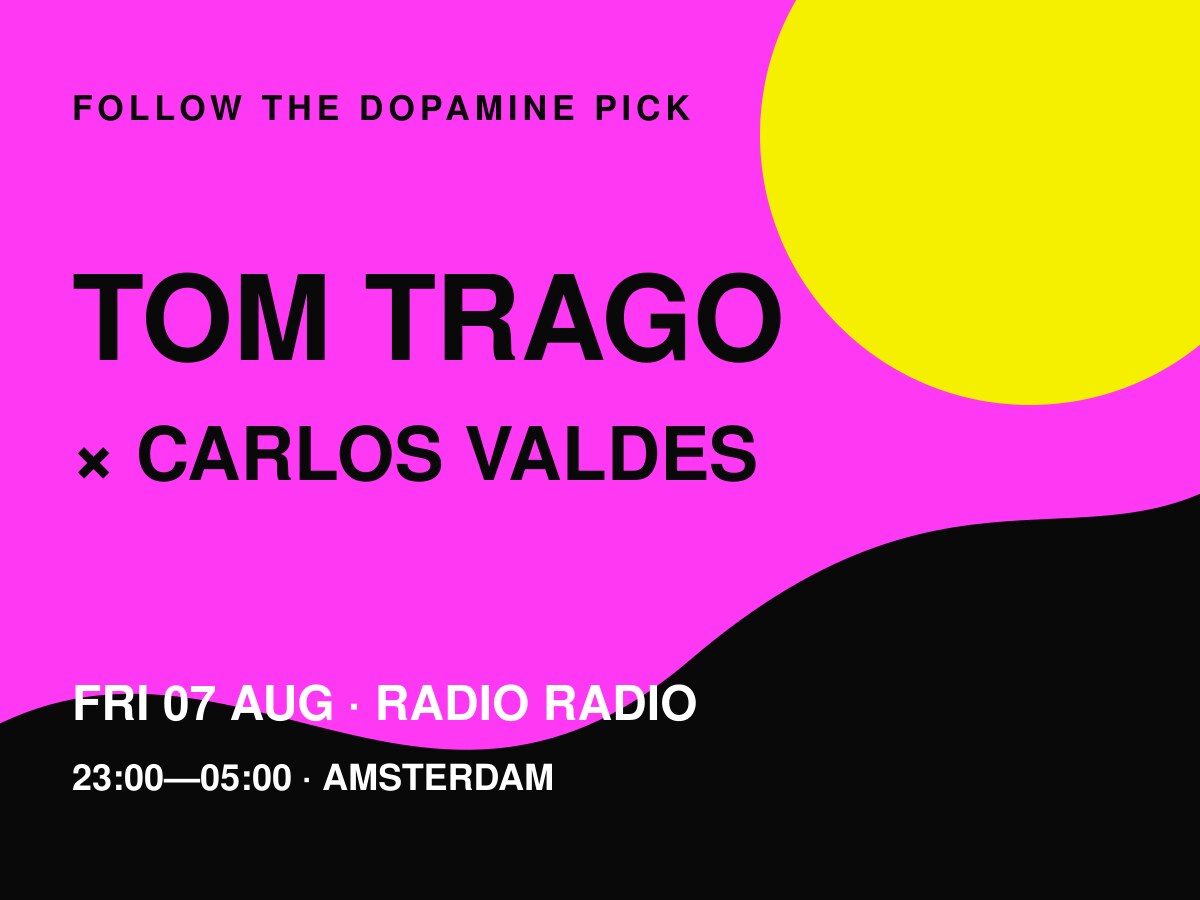 Tom Trago en Carlos Valdes in Radio Radio
